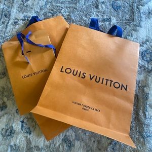 louis vuitton paper bags